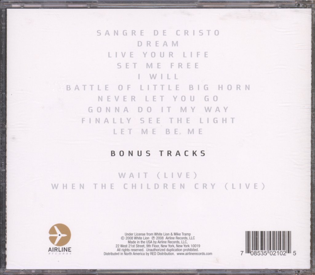 White Lion - Return Of The Pride - Cd