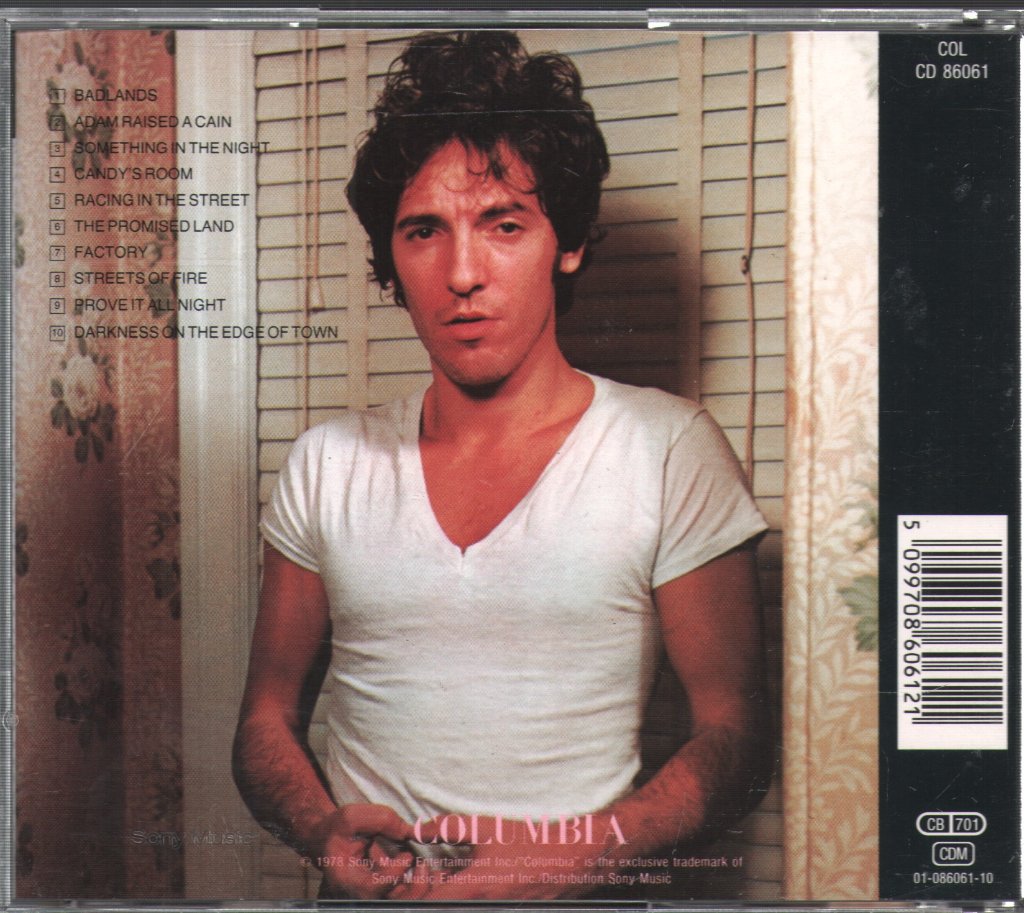 Bruce Springsteen - Darkness On The Edge Of Town - Cd
