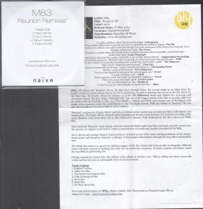 M83 - Reunion Remixes - Cdr