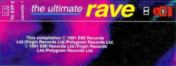 Various Artists - Ultimate Rave - Cassette