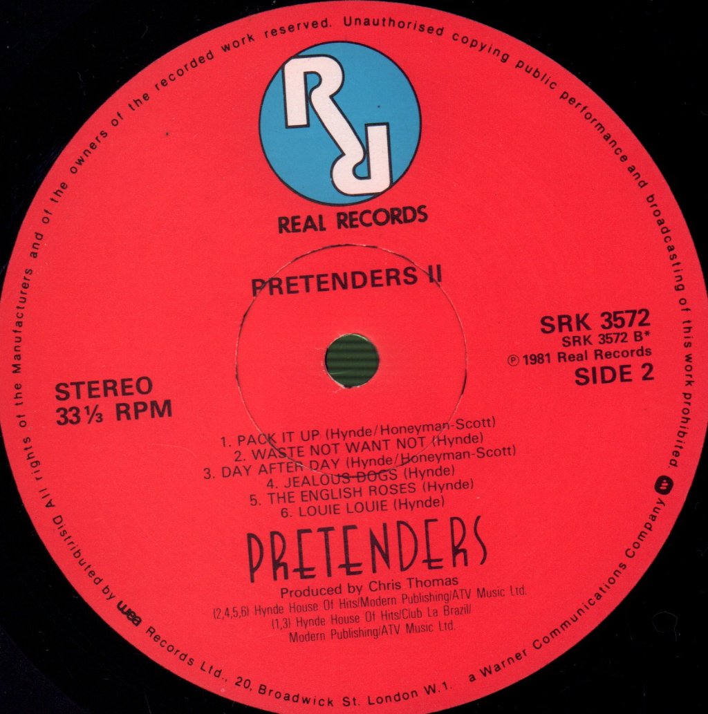 Pretenders - 2 - Lp