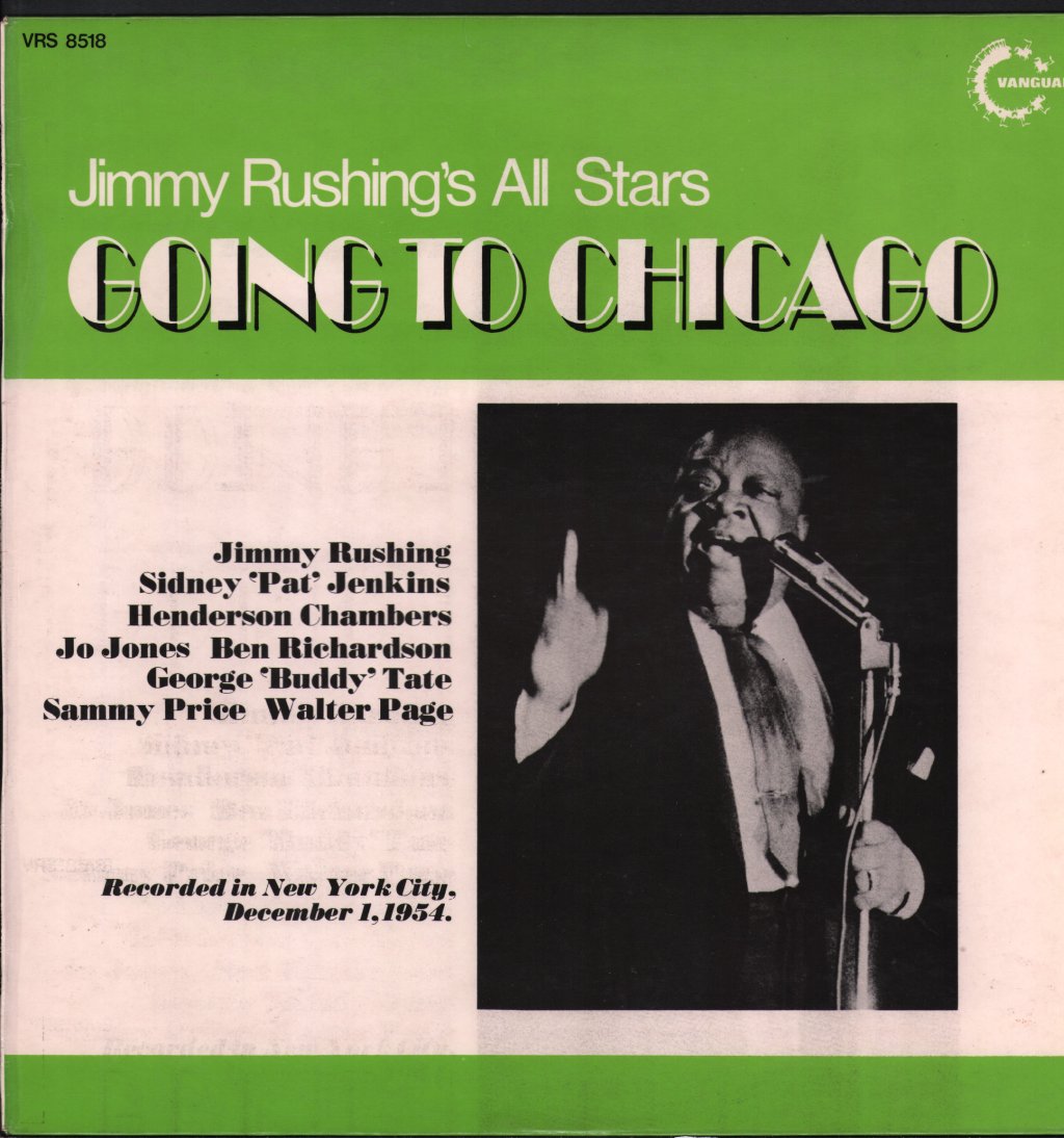 Jimmy Rushing's All Stars - Goin' To Chicago - Lp