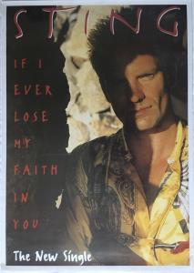 Sting - If I Ever Lose My Faith In You - Poster