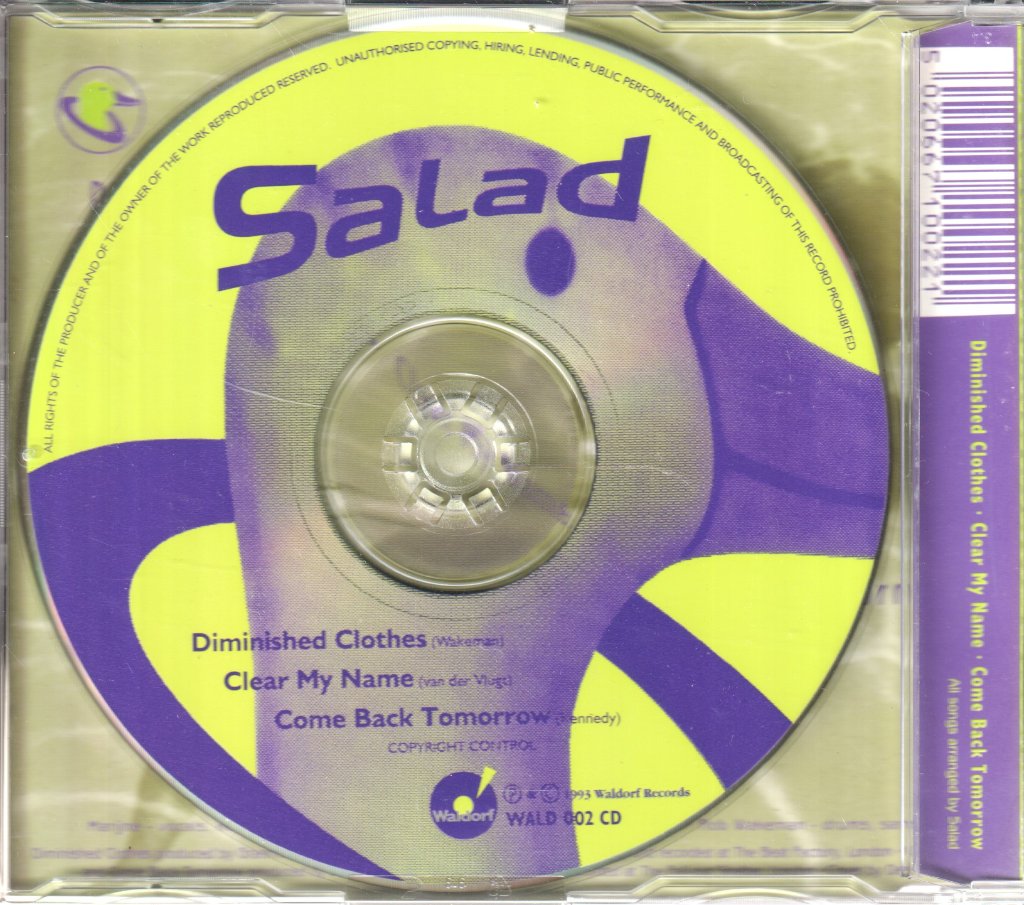 Salad - Diminished Clothes - Cd