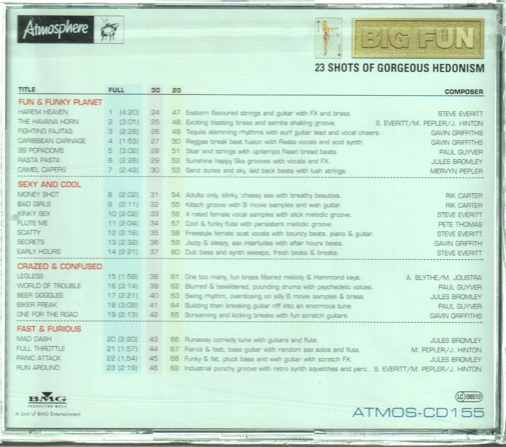 Various Artists - Big Fun - Cd