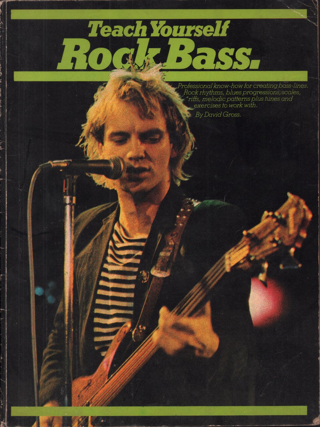 teach yourself rock bass (sting) - teach yourself rock bass - Book
