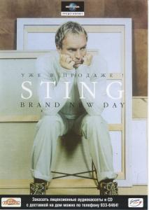 Sting - Brand New Day - Flyer