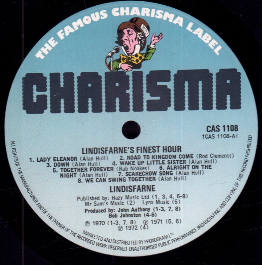 Lindisfarne - Finest Hour - Lp