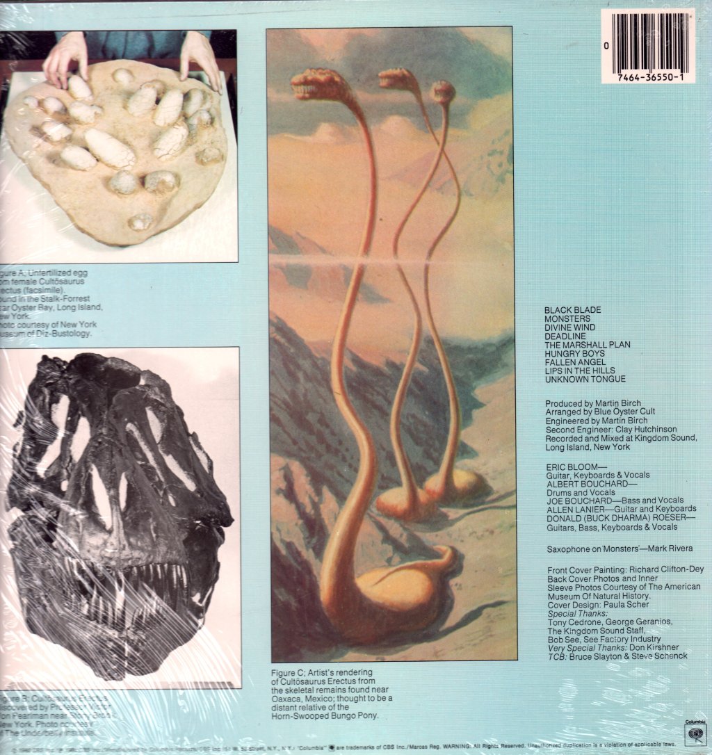 Blue Oyster Cult - Cultösaurus Erectus - Lp