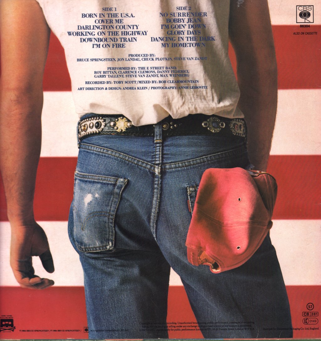 Bruce Springsteen - Born In The Usa - Lp