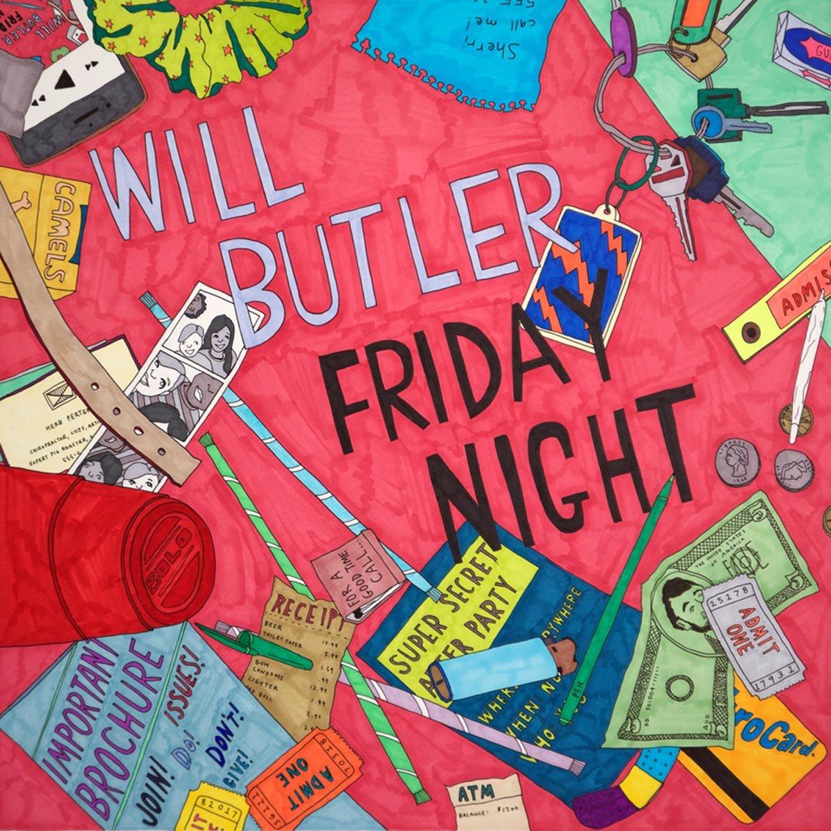 Will Butler (arcade fire) - Friday Night (Live Album) - Lp
