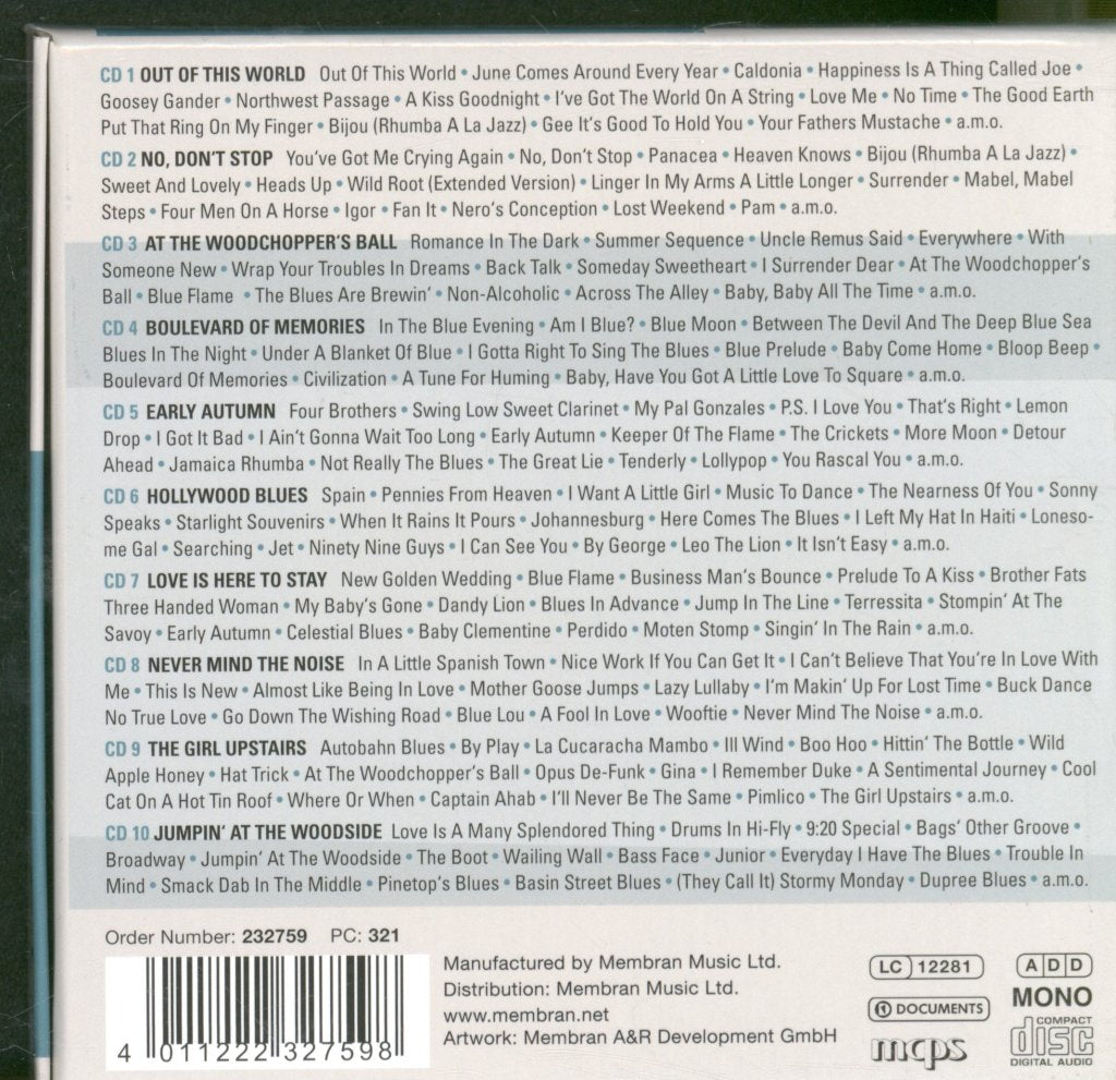 Woody Herman - At The Woodchopper's Ball - Cd Set