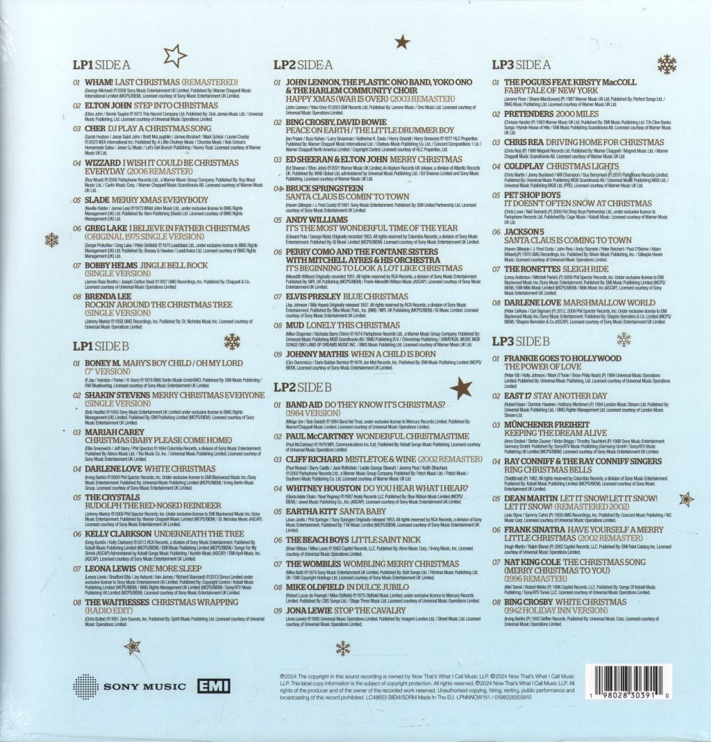 Various Artists - NOW That's What I Call Christmas! - Triple Lp