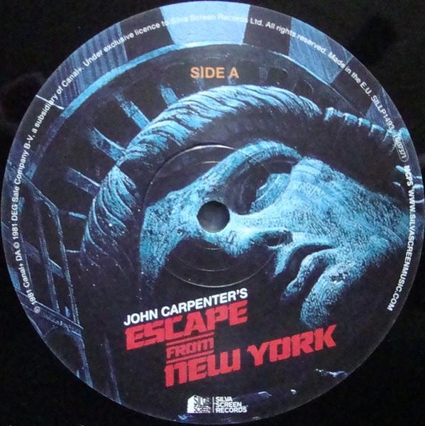 John Carpenter - John Carpenter's Escape From New York (Original Film Soundtrack - New Expanded Edition) - Double Lp