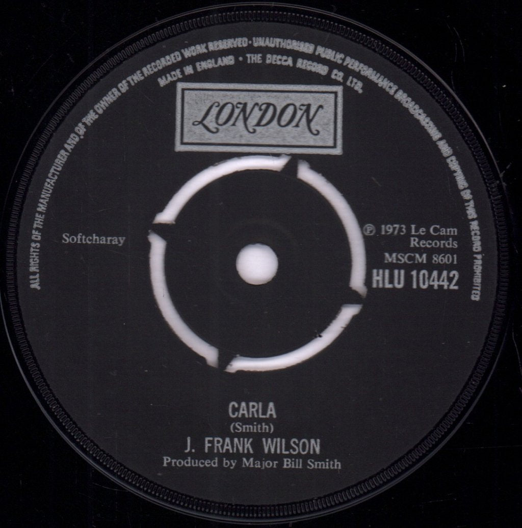 J. Frank Wilson - Last Kiss - 7 Inch