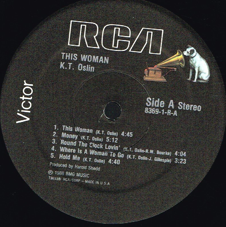 K.t. Oslin - This Woman - Lp