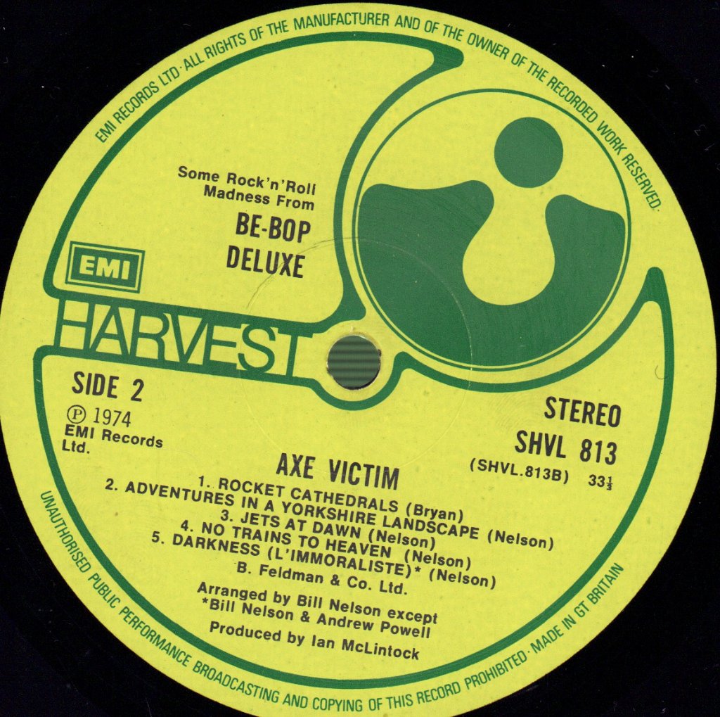 Be Bop Deluxe - Axe Victim - Lp