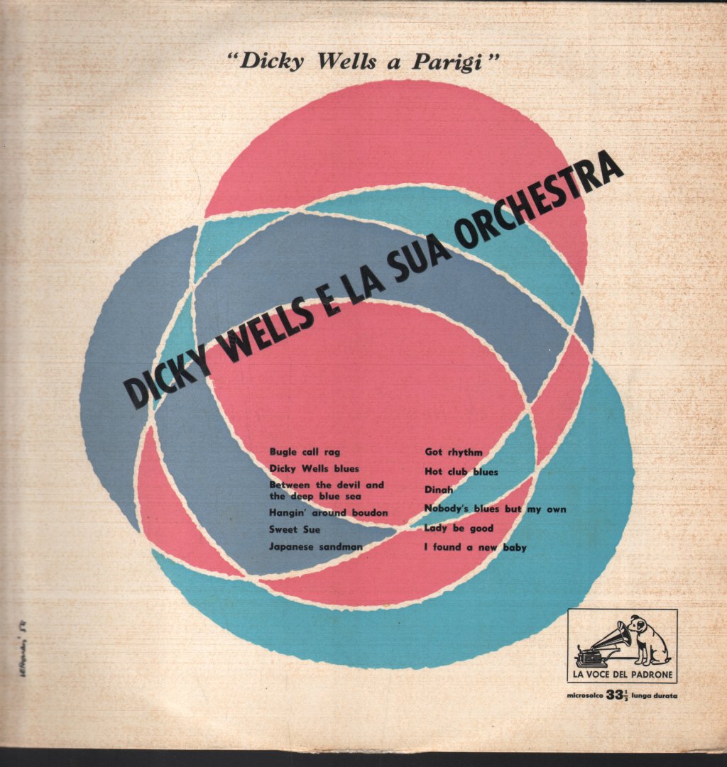 Dicky Wells E La Sua Orchestra - Dicky Wells A Parigi - Lp
