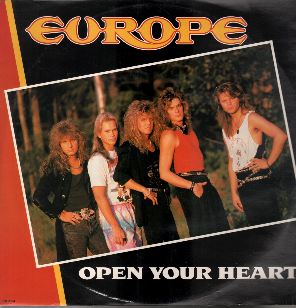 Europe - Open Your Heart - 12 Inch