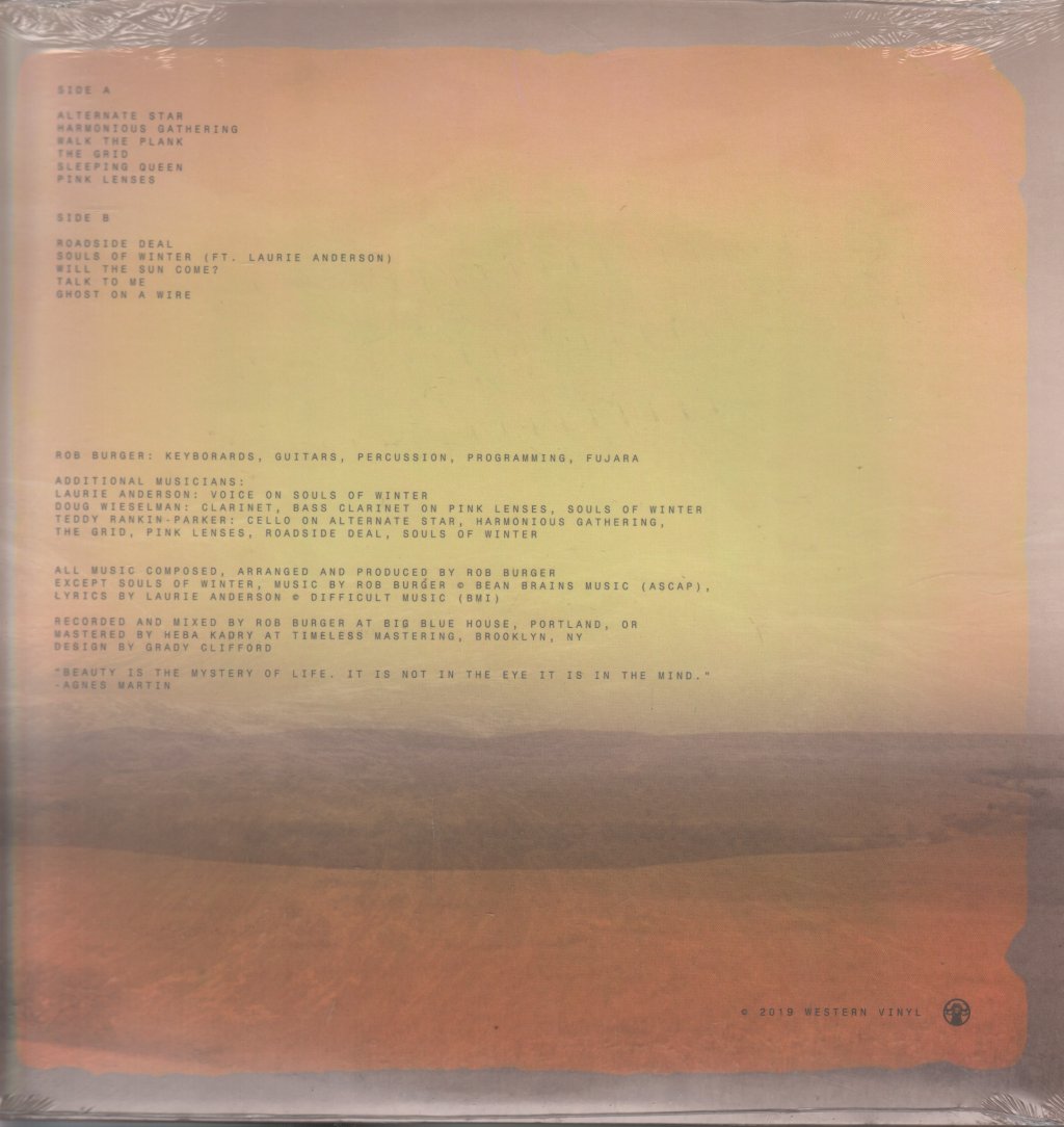 Rob Burger - Grid - Lp