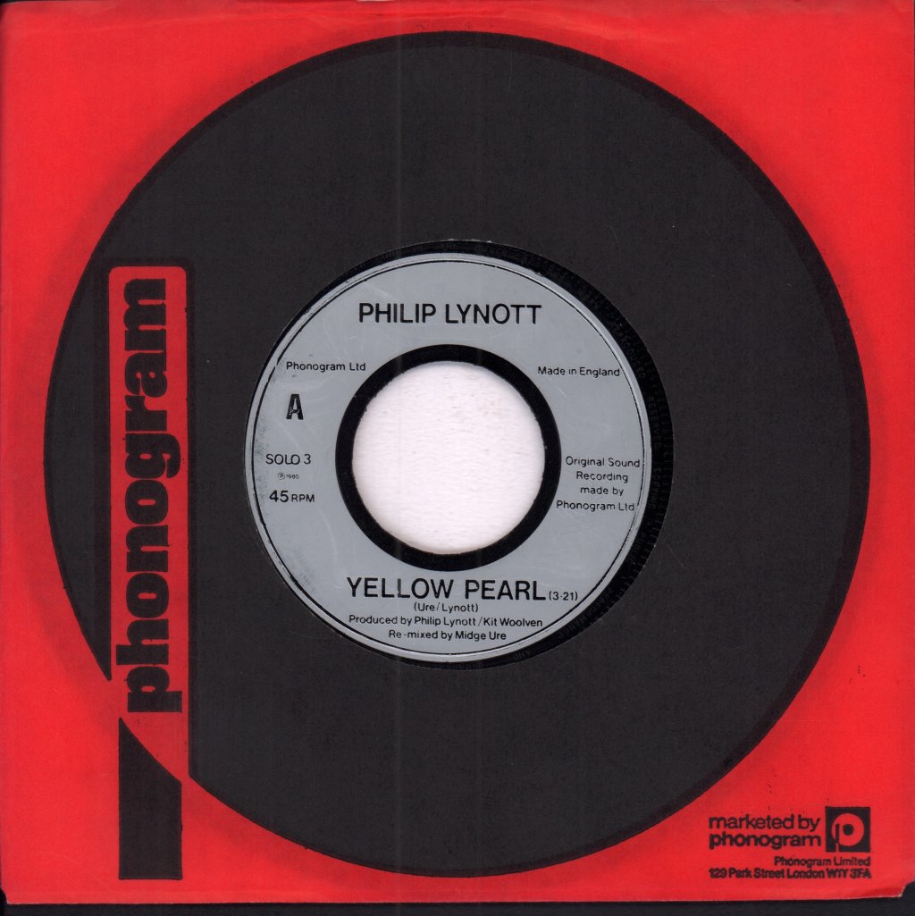 Phil Lynott - Yellow Pearl - 7 Inch