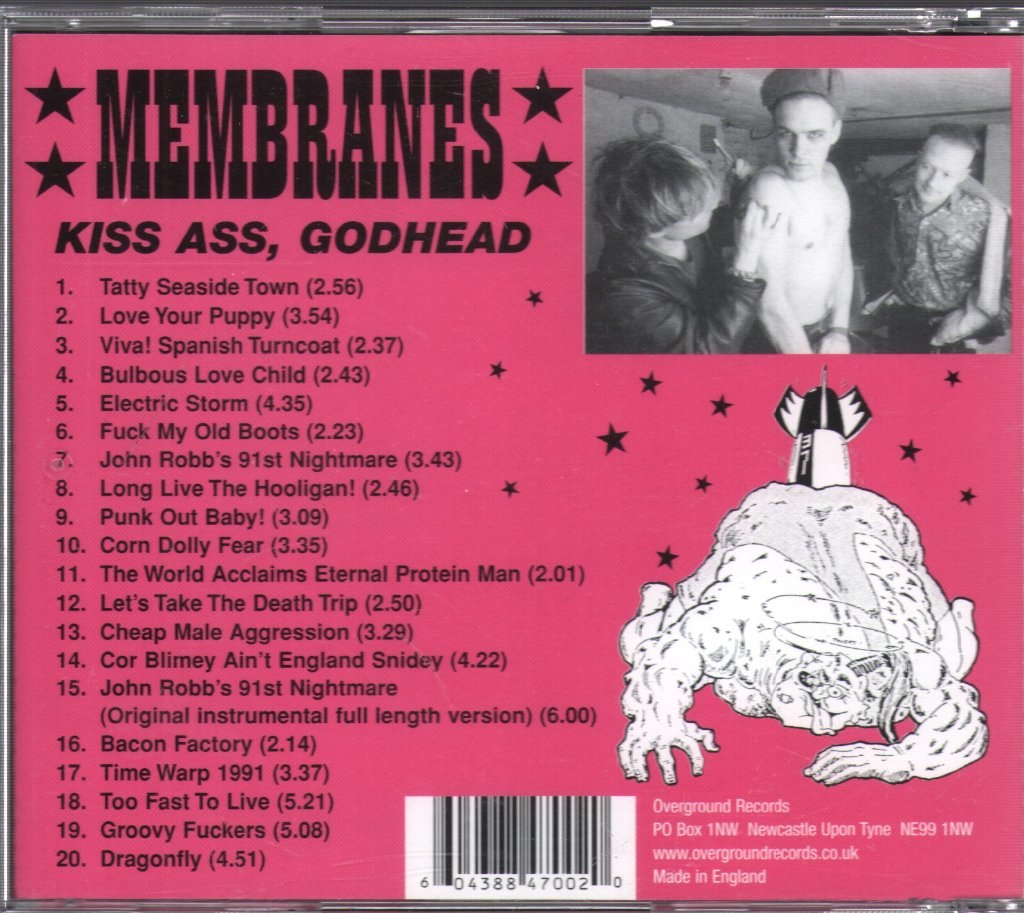 Membranes - Kiss Ass, Godhead! - Cd