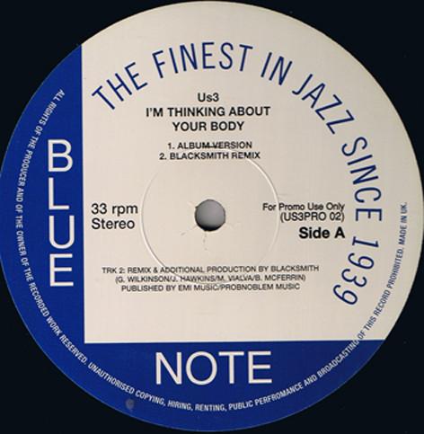 Us3 - I'm Thinking About Your Body - 12 Inch