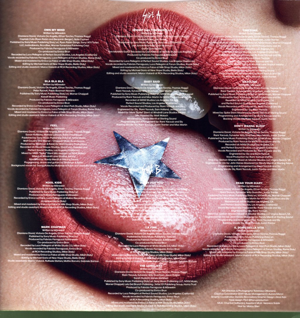 Maneskin - Rush - Lp