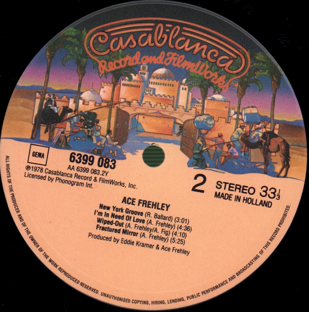 Ace Frehley (Kiss) - Solo Album - Lp