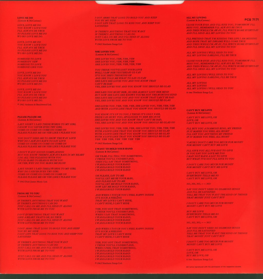 Beatles - 1962-1966 - Double Lp