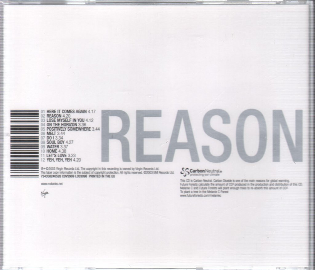 Melanie C - Reason - Cd