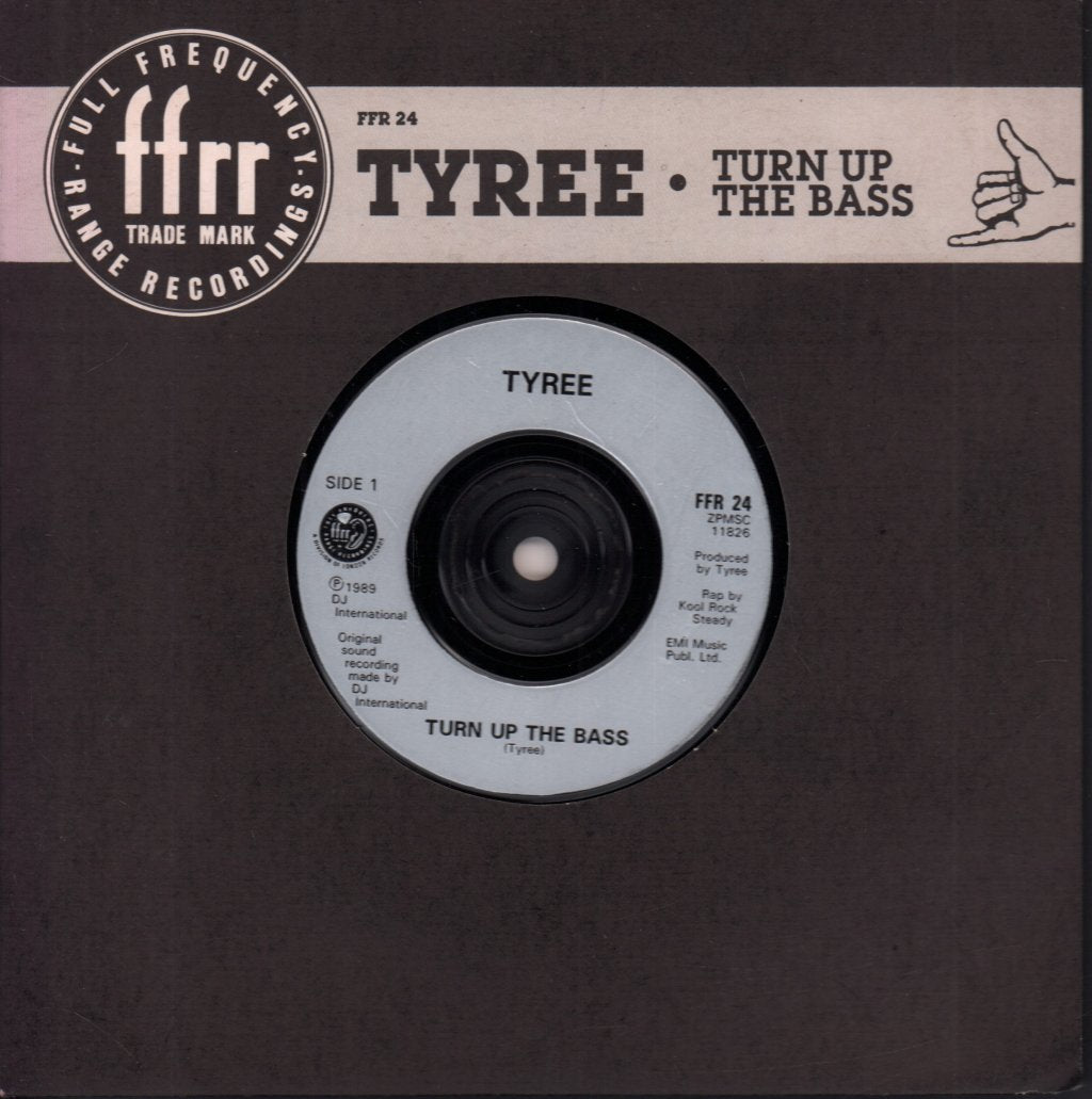 Tyree - Turn Up The Bass - 7 Inch