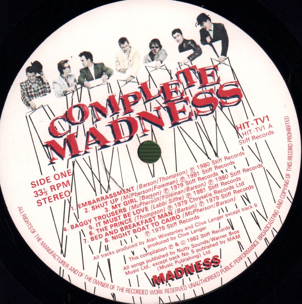Madness - Complete Madness - Lp