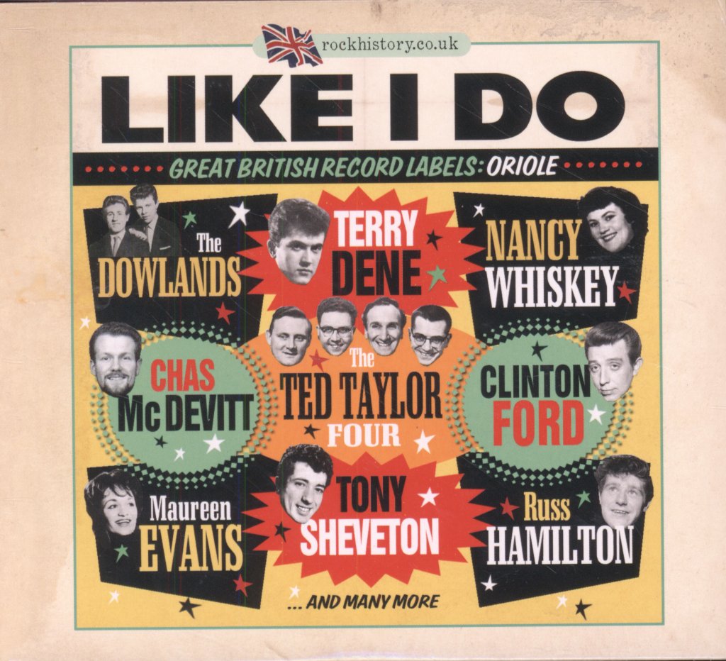 Various Artists - Like I Do - Great British Record Labels - Oriole - Cd
