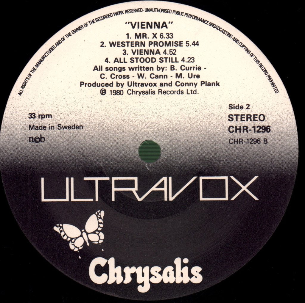 Ultravox - Vienna - Lp