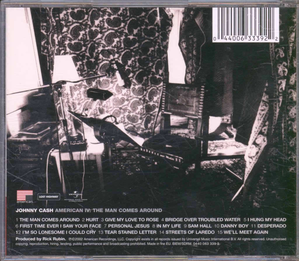 Johnny Cash - American IV: The Man Comes Around - Cd