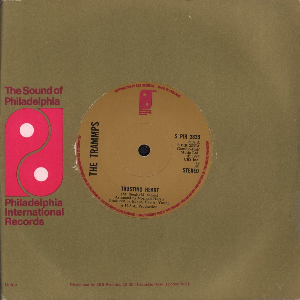 Trammps - Trusting Heart - 7 Inch