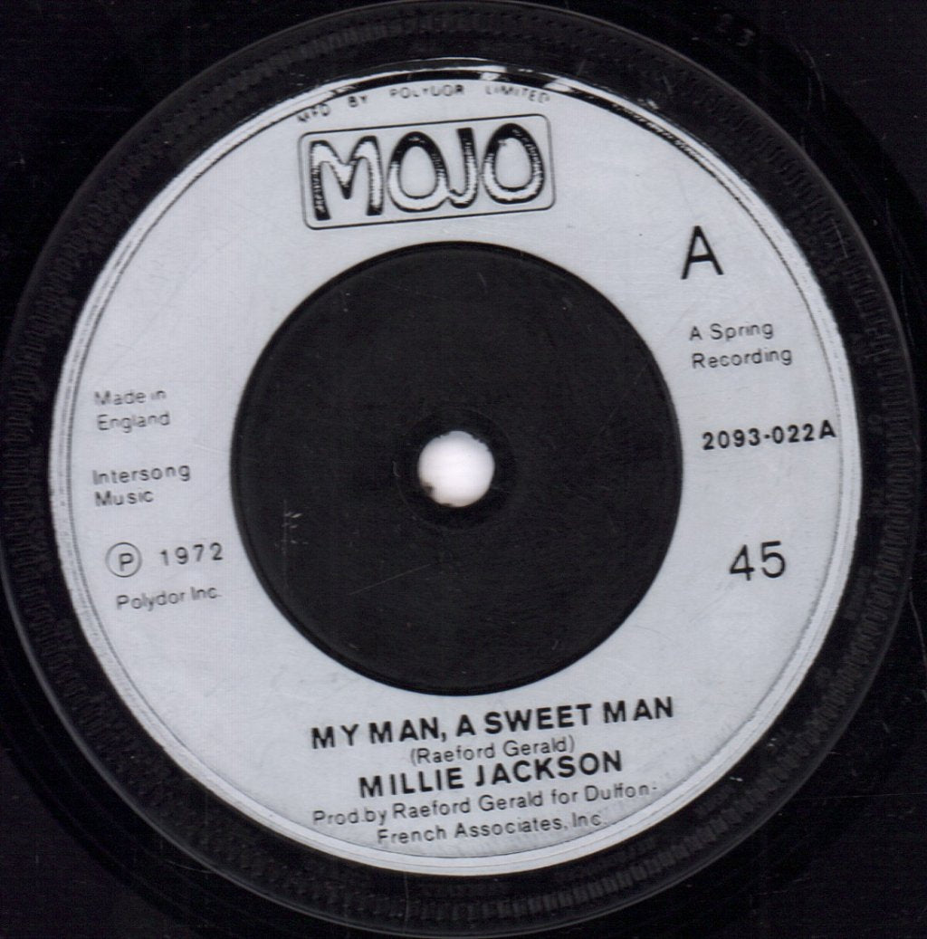 Millie Jackson - My Man A Sweet Man - 7 Inch