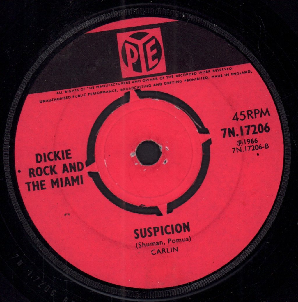 Dickie Rock And The Miami - Darling I Love You - 7 Inch