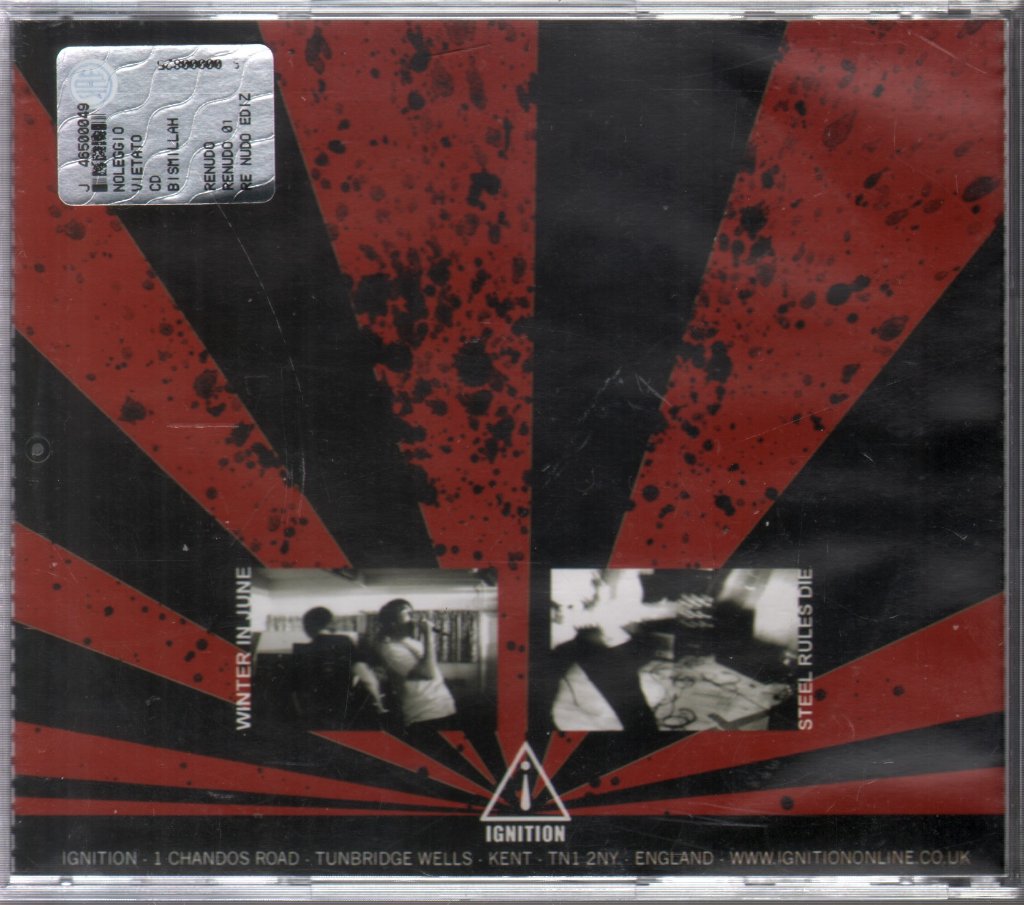 Winter In June/Steel Rules Die - Split Album - Cd
