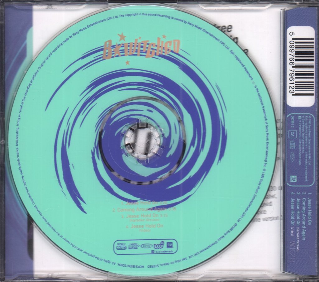 B'witched - Jesse Hold On - Cd