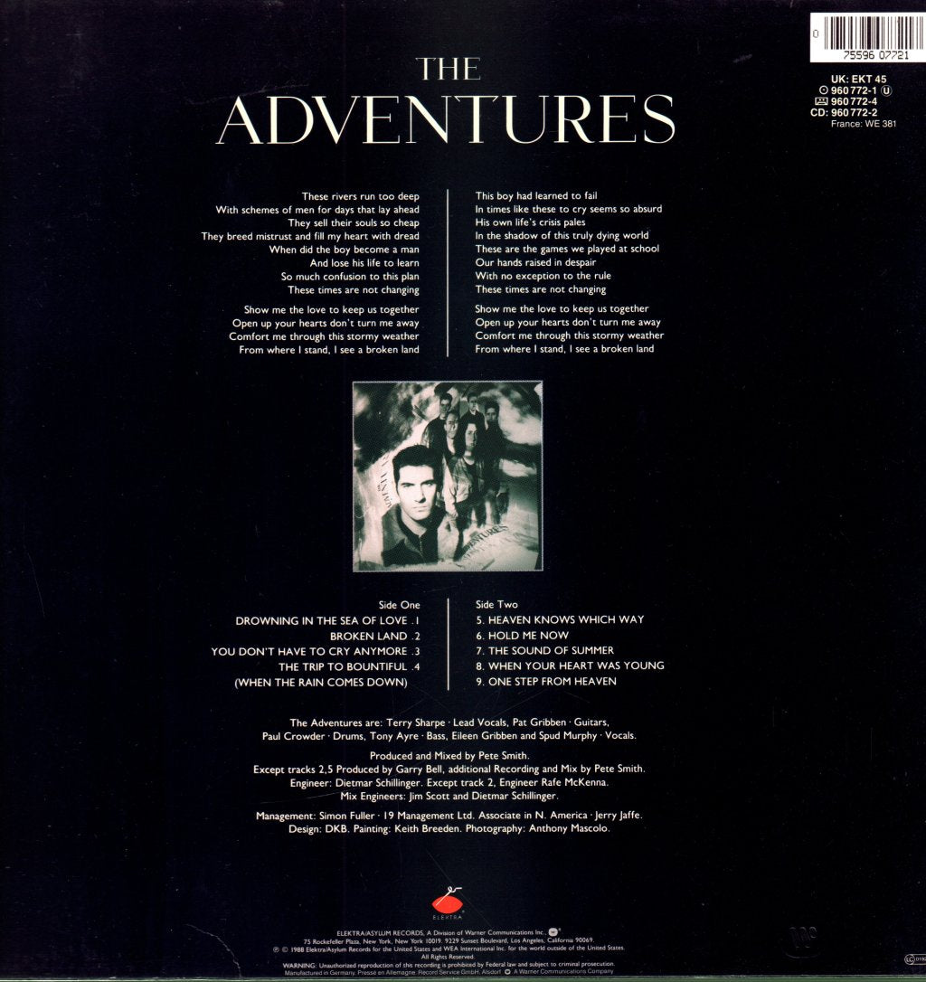 Adventures - Sea Of Love - Lp