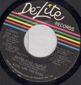 Kool And The Gang - Rhyme Tyme People - 7 Inch
