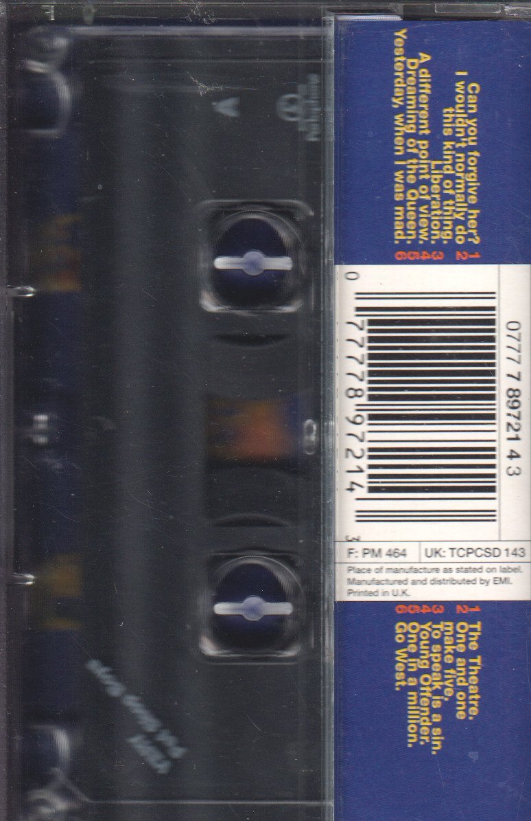 Pet Shop Boys - Very - Cassette