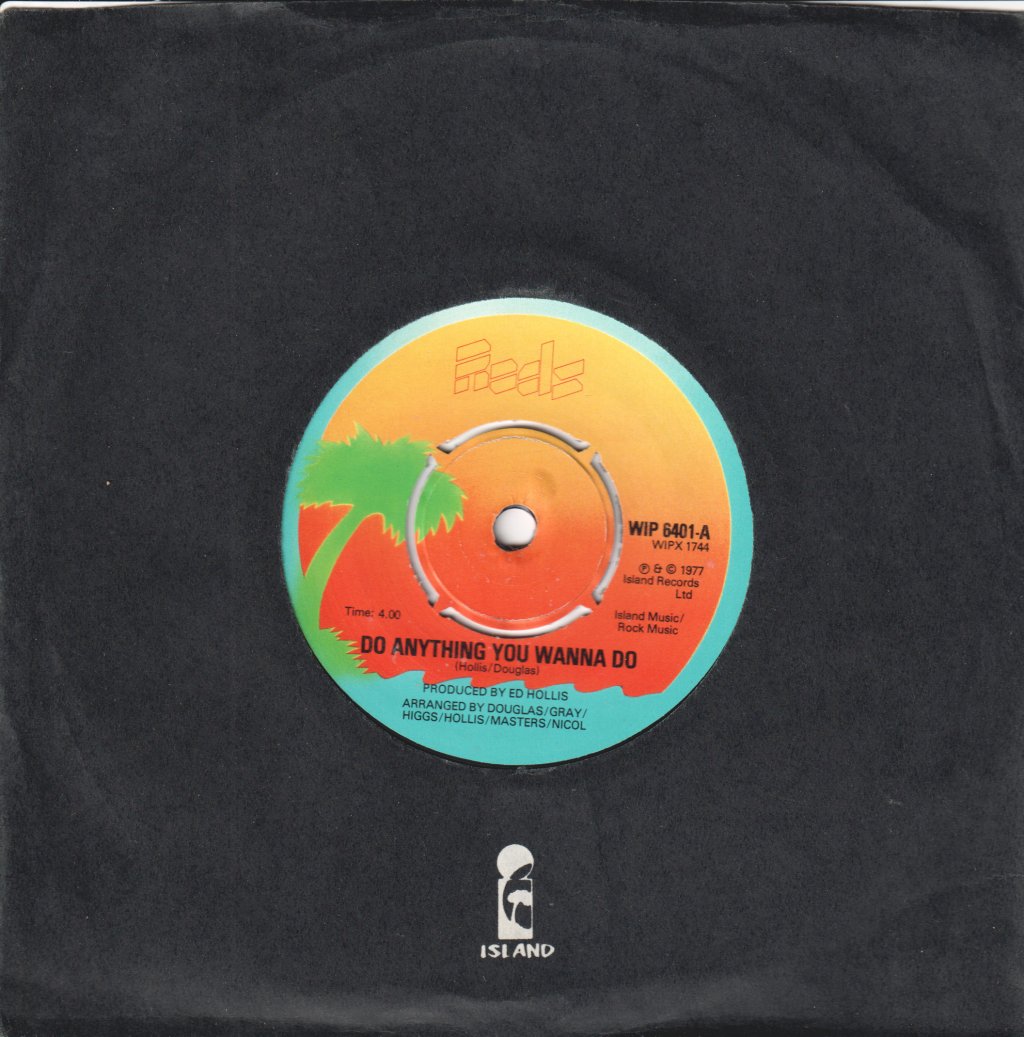 Rods (Punk) - Do Anything You Wanna Do - 7 Inch