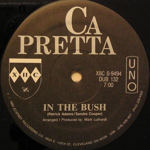 Capretta (Vincent Capretta) - In The Bush - 12 Inch