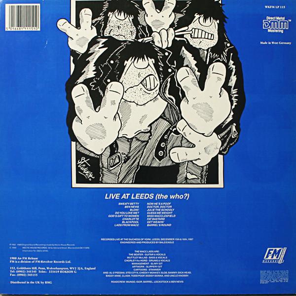 Macc Lads - Live At Leeds (The Who?) - Lp