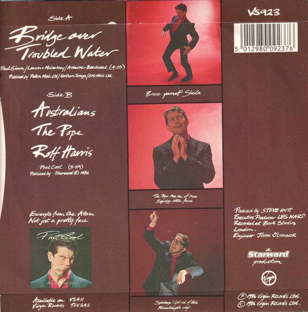 Phil Cool - Bridge Over Troubled Water - 7 Inch