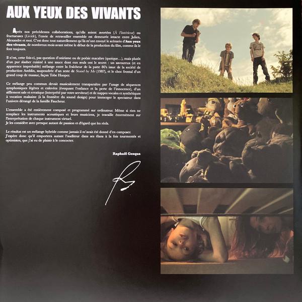Raphael Gesqua - Aux Yeux Des Vivants Original Motion Picture Soundtrack - Double Lp