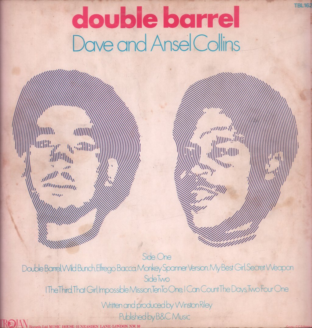 Dave And Ansel Collins - Double Barrel - Lp